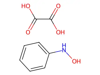 N-Phenylhydroxylamine oxalate structure