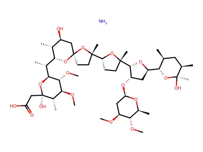 Maduramicin alpha structure