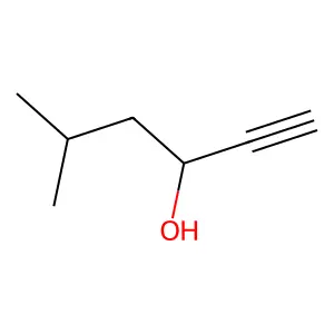 5-Methyl-1-hexyn-3-ol structure