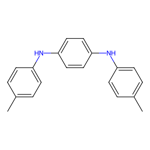 N,N'-二(4-甲苯基)-1,4-苯二胺 structure