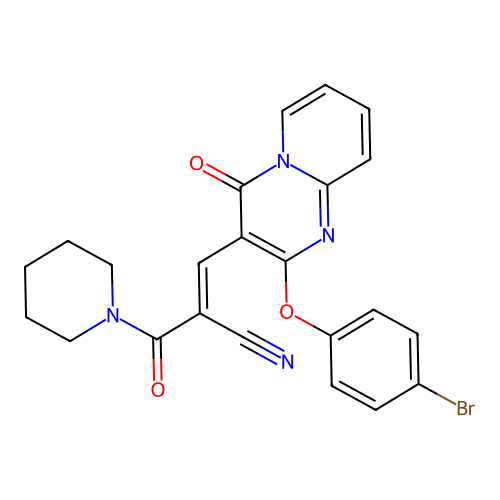C23H19BrN4O3 structure