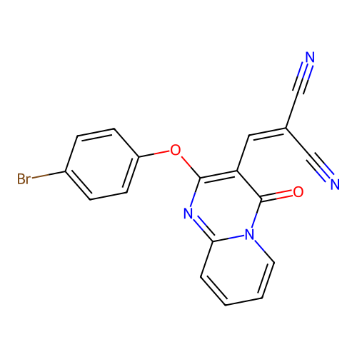 C18H9BrN4O2 structure