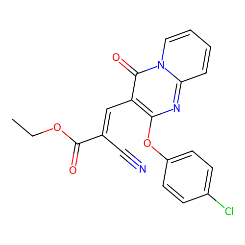 C20H14ClN3O4 structure