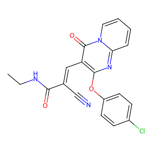 C20H15ClN4O3 structure