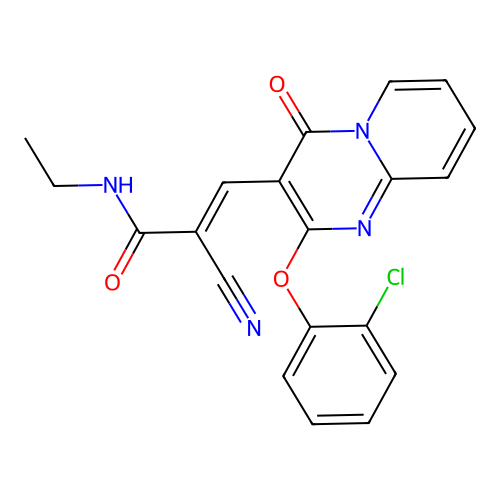 C20H15ClN4O3 structure