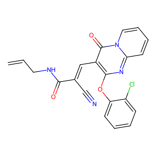C21H15ClN4O3 structure