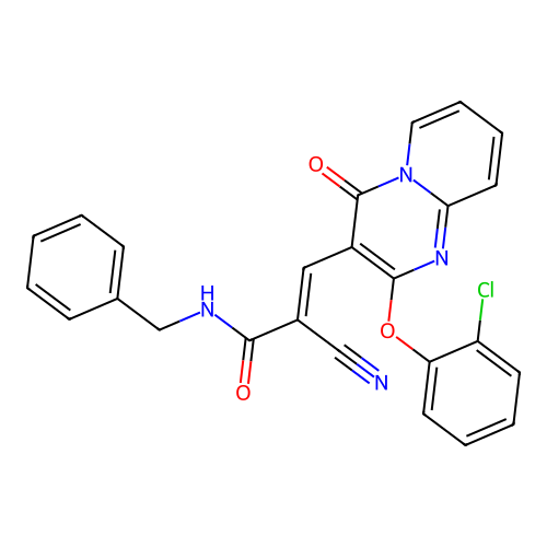 C25H17ClN4O3 structure