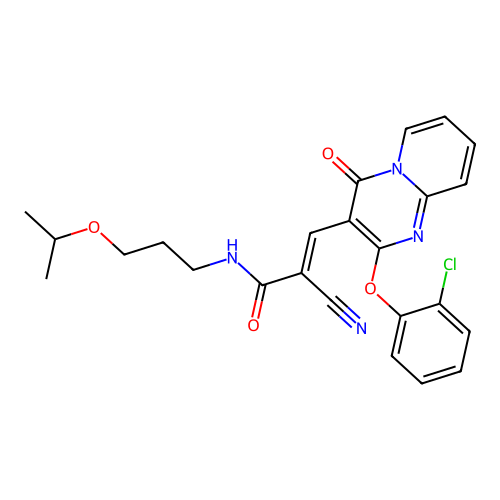 C24H23ClN4O4 structure