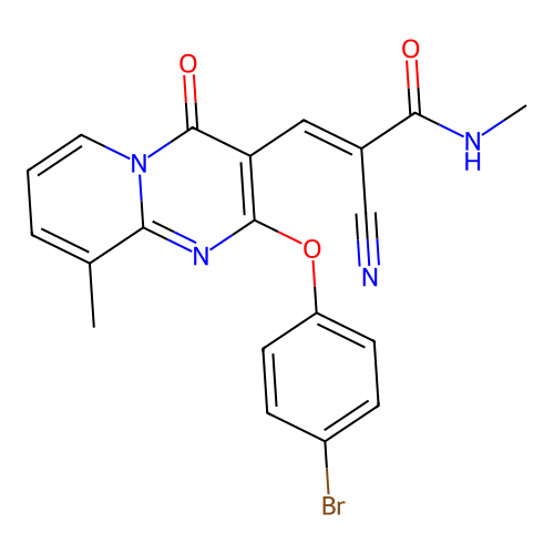 C20H15BrN4O3 structure
