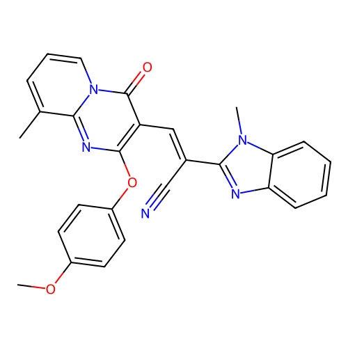 C27H21N5O3 structure