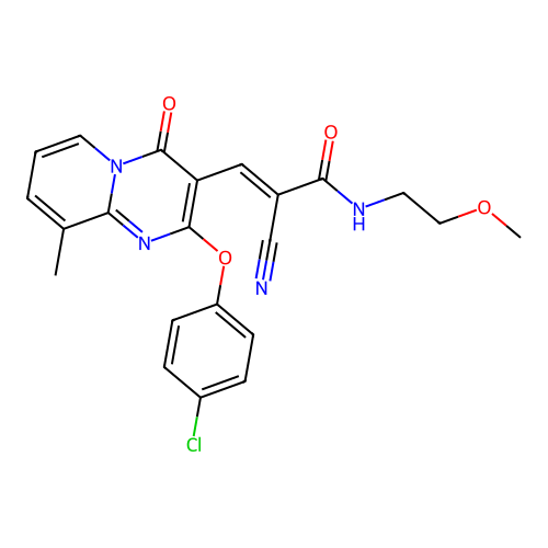 C22H19ClN4O4 structure