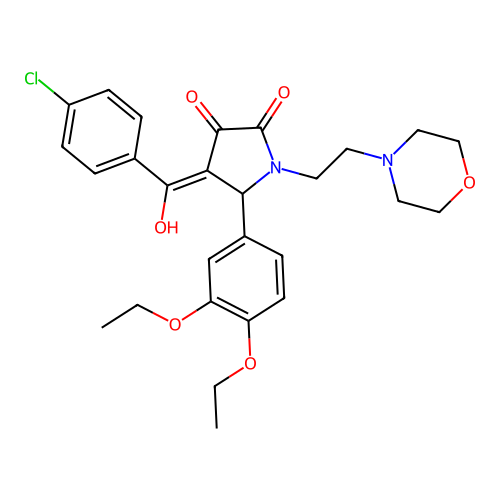 C27H31ClN2O6 structure