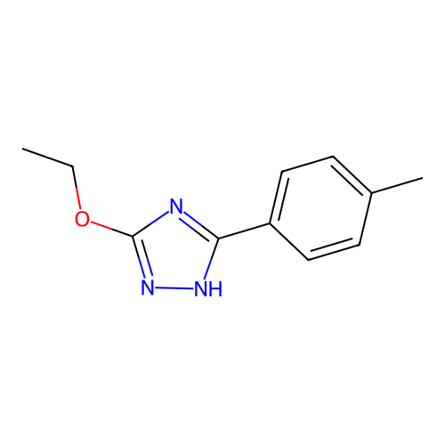 1H-1,2,4-Triazole, 3-ethoxy-5-(4-methylphenyl)- structure
