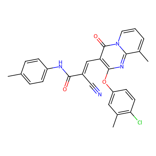 C27H21ClN4O3 structure