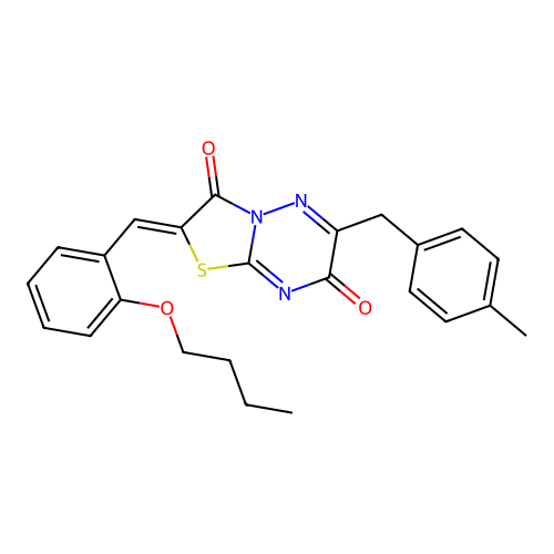 C24H23N3O3S structure
