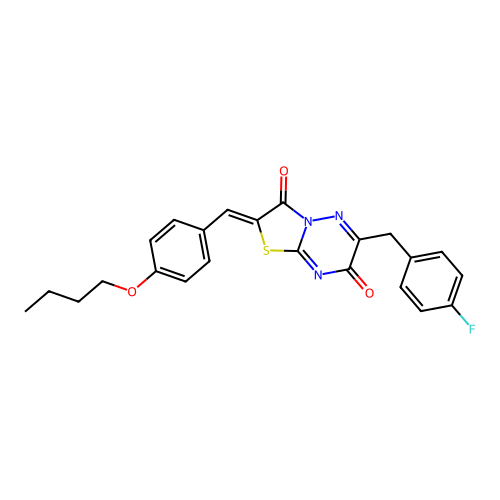 C23H20FN3O3S structure