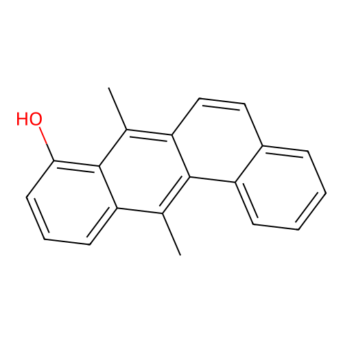 Benz(a)anthracen-8-ol, 7,12-dimethyl- structure