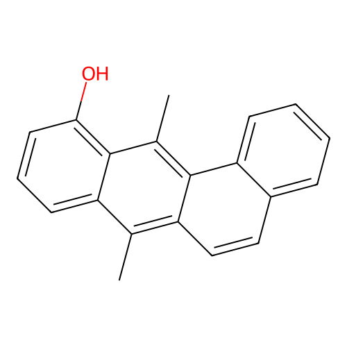 Benz(a)anthracen-11-ol, 7,12-dimethyl- structure