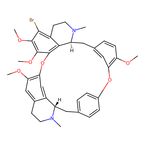 5-Bromotetrandrine structure