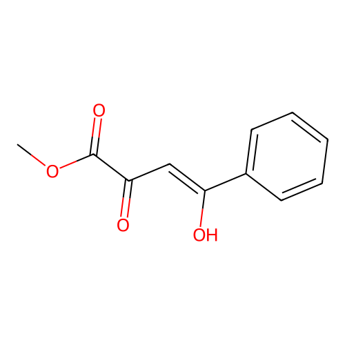 Methyl 2-hydroxy-4-oxo-4-phenylbut-2-enoate structure