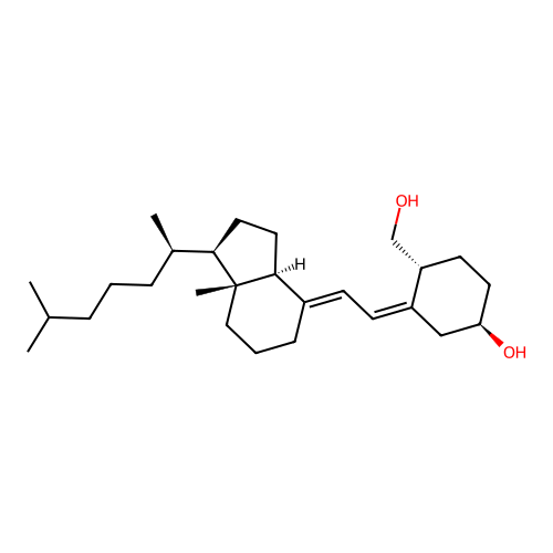 19-Hydroxy-10(S),19-dihydrovitamin D3 structure