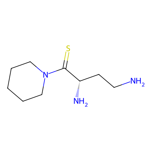 (S)-2,4-Diamino-1-piperidin-1-yl-butane-1-thione structure