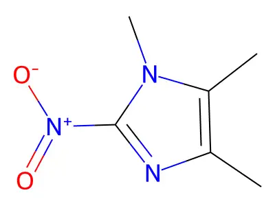 1H-Imidazole, 2-nitro-1,4,5-trimethyl- structure