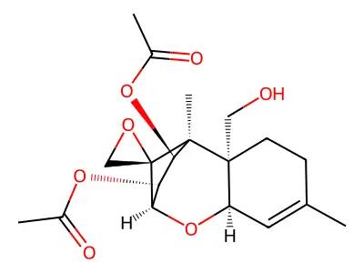 3,4-Diacetoxyscirpen-15-ol structure