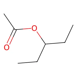 3-Pentyl acetate structure
