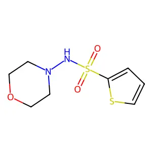 N-morpholin-4-ylthiophene-2-sulfonamide structure