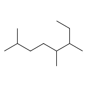 2,5,6-Trimethyloctane structure