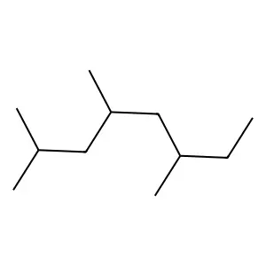 2,4,6-Trimethyloctane structure