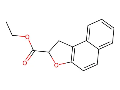 Ethyl 1,2-dihydronaphtho[2,1-b]furan-2-carboxylate structure