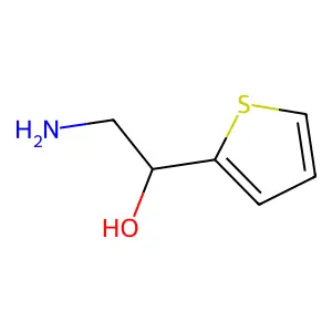 2-Amino-1-(thiophen-2-yl)ethan-1-ol structure