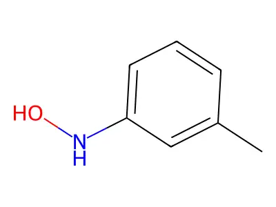 Benzenamine, N-hydroxy-3-methyl- structure