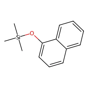 Silane, trimethyl(1-naphthalenyloxy)- structure