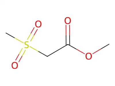 Methylsulfonyl acetate structure