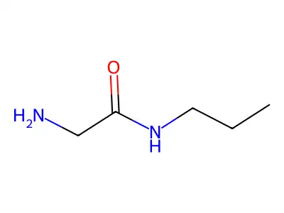 2-amino-N-propylacetamide structure