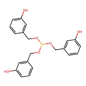 亚磷酸三间甲苯酯 structure