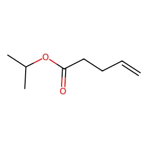 4-Pentenoic acid isopropyl ester structure
