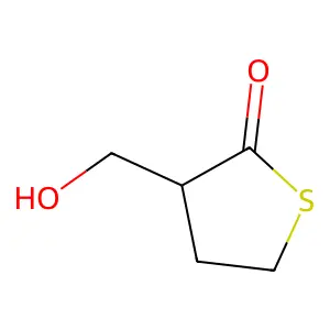 3-(Hydroxymethyl)thiolan-2-one structure