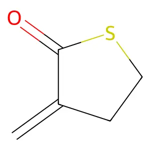 3-Methylenedihydro-2(3H)-thiophenone structure