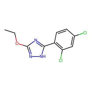 5-(2,4-dichlorophenyl)-3-ethoxy-1H-1,2,4-triazole structure