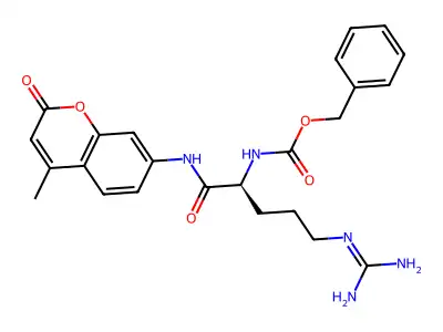 Z-Arg-AMC structure