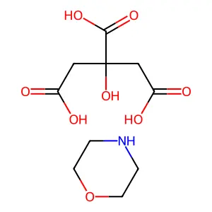 Morpholine, 2-hydroxy-1,2,3-propanetricarboxylate (1:?) structure