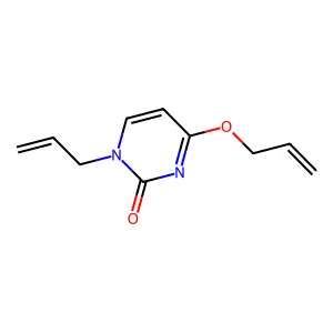 4-Prop-2-enoxy-1-prop-2-enylpyrimidin-2-one structure