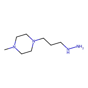 1-(3-Hydrazinylpropyl)-4-methylpiperazine structure