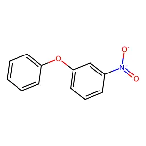Benzene, 1-nitro-3-phenoxy- structure