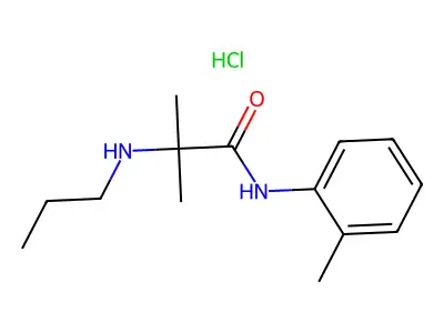 Quatacaine hydrochloride structure