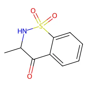 3-Methyl-2,3-dihydro-1lambda~6~,2-benzothiazine-1,1,4-trione structure